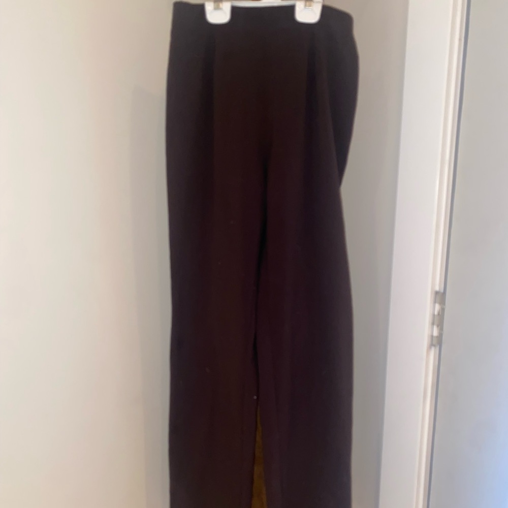 Brown business straight leg pants, size 6
